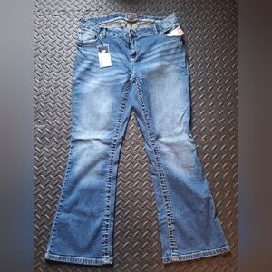 REIGN Blue Flare Jeans for Women